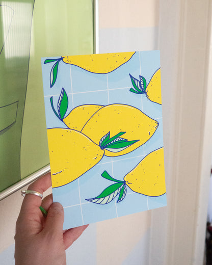 Lemons in the kitchen