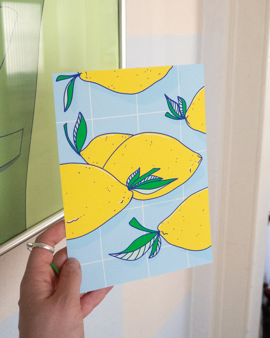 Lemons in the kitchen